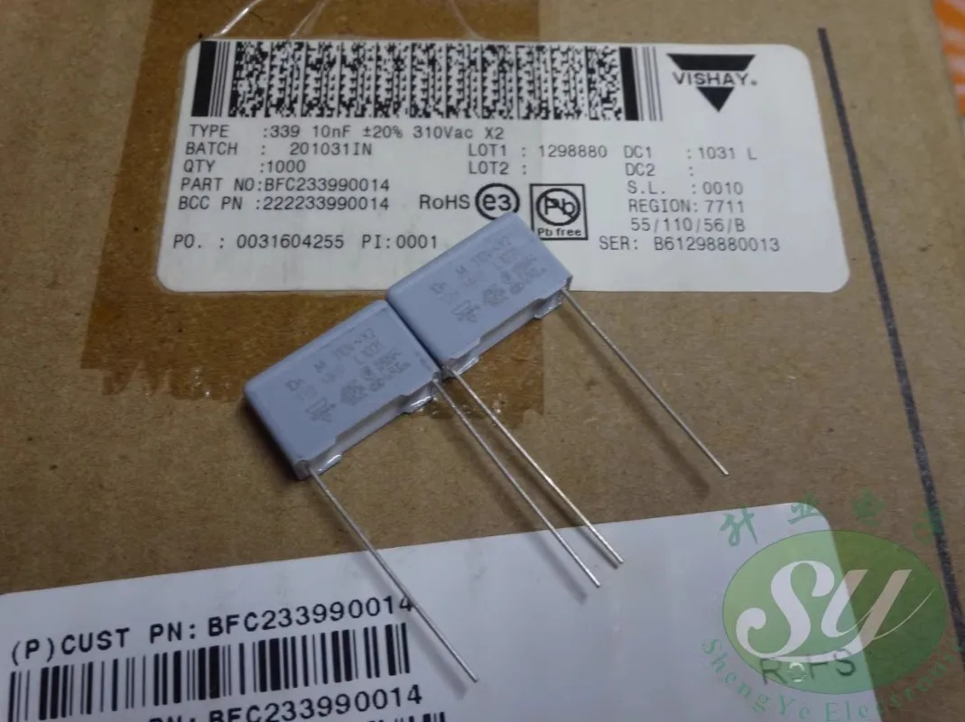 

10PCS MKP339 0.01uf/310vAC 10nf 103 New film capacitor BFC233990014