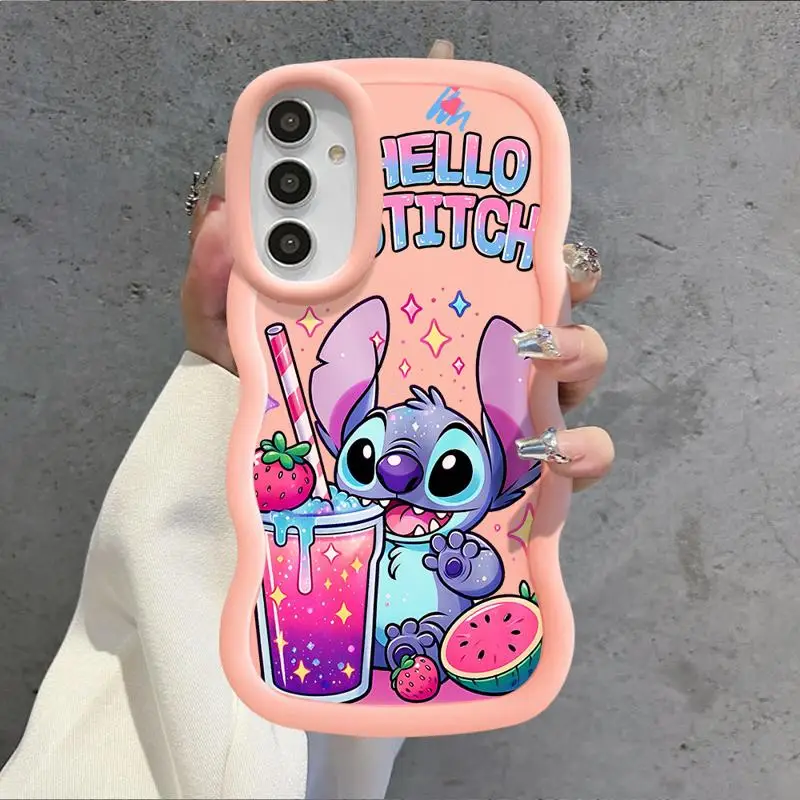 Disney Stitch Cute Phone Case for Vivo Y21 Y22S Y27 Y16 Y02 Y20 Y03 Y15S Y17 Y20i Y21A Y21S Y18 4G Y17S Y28 5G Soft Cover