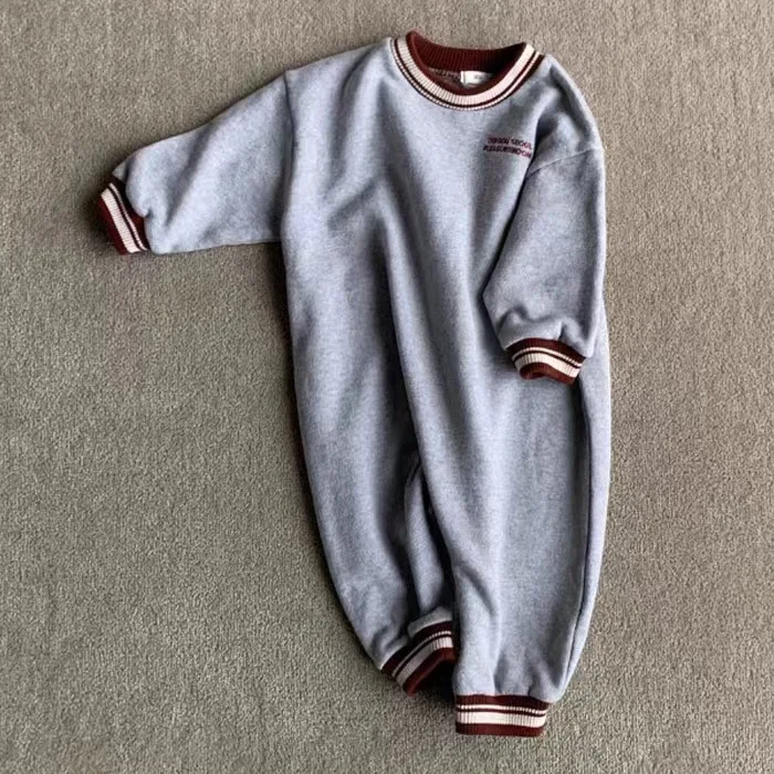 2023 Autumn New Baby Long Sleeve Romper Letter Print Newborn Casual Jumpsuit Cotton Boy Girl Toddler Clothes Infant Onesie 0-24M