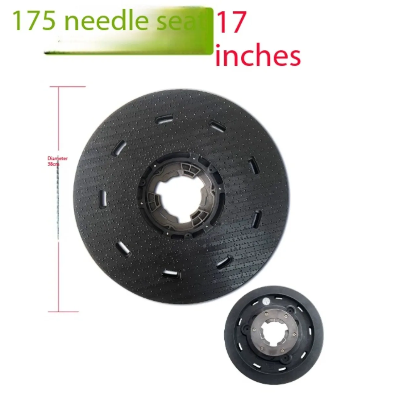 Floor Scrubber Brush Disc Replacement Parts 17 Inch Carpet Brush 175 Brush Pad Holder 154 Cleaning Machine Accessory