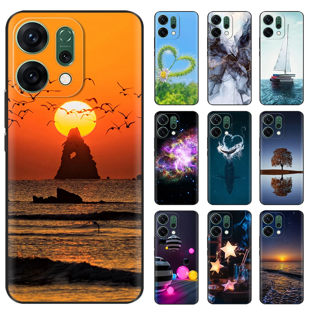 For Oppo Reno 14 14 Pro 5G Phone Case Marble Soft Matte Silicone Back Cover For Oppo Reno14 Reno14Pro Cases Cover Fundas Coque