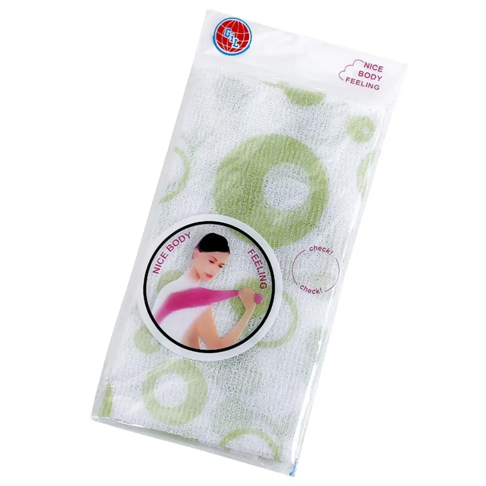 High Quality Nylon Back Scrub Tool Shower Long Strip Bath Back Scrubber Bath Spa Clean Scrub Towel