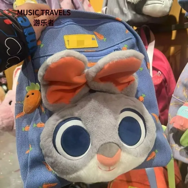 Kawaii ديزني Zootopia جودي هوبس ظهره Parkdance لطيف أفخم سعة كبيرة دمية حقيبة الأطفال نزهة حقيبة هدية عيد