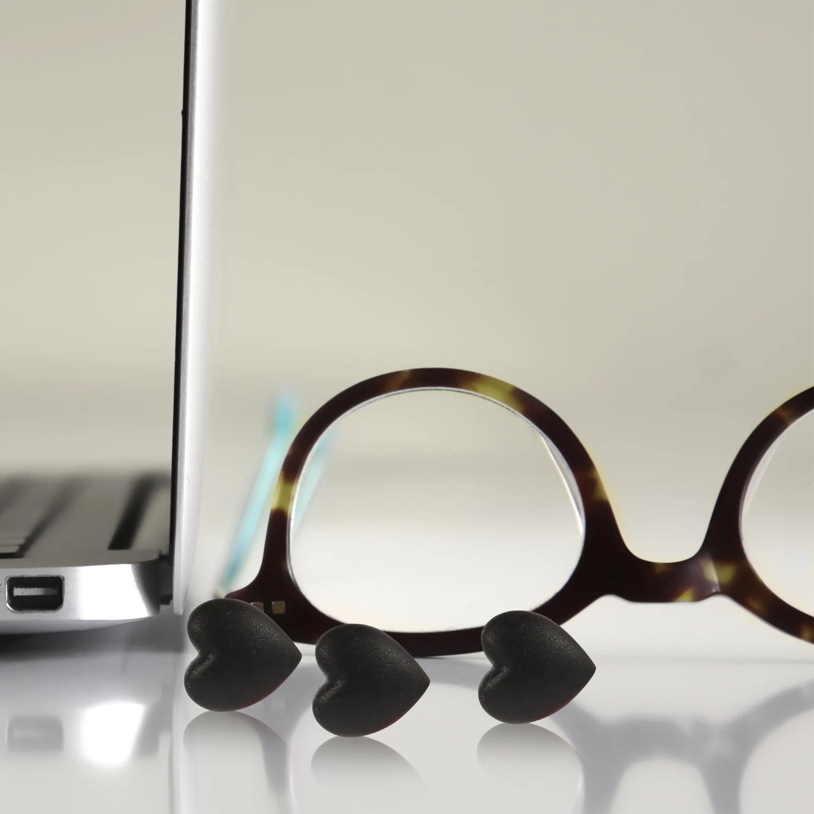 

25Pairs Silicone Ear Sleeves for Eyeglasses Anti-Skid Glasses Leg Protectors Reusable Lightweight Grips for Men Women