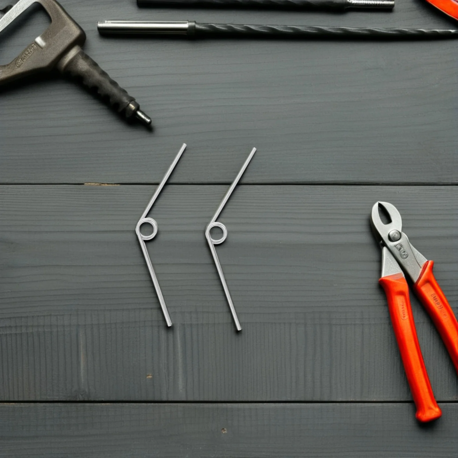 50 قطعة من نوابض مقص التقليم على شكل حرف V، استبدال فولاذي لمقص تشذيب النباتات الصغيرة، أداة البستنة المتينة #6