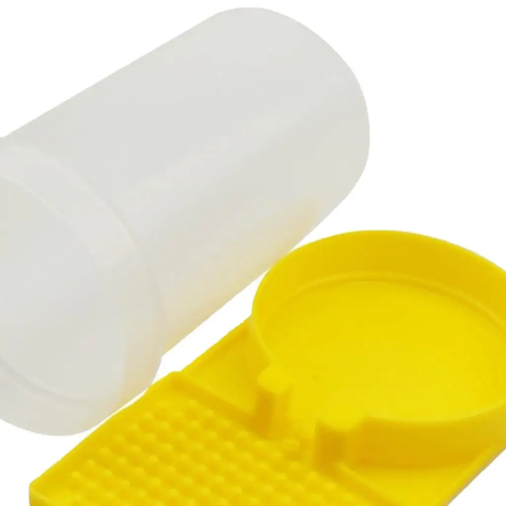 Portable Bee Water Feeder Plastic Entrance Drinker Beekeeping Nest Tool Bee Supplies for Apiary Hives