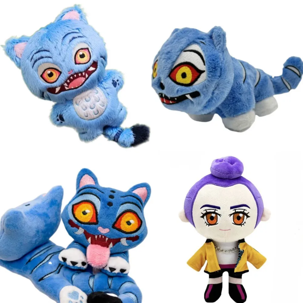 

Derpy Kpop Demon Hunters Derpy Tiger Plush Toy Merch K-Pop Demon Hunters Rumi Plush Doll Goods Demon Hunters Kpop Plushie Toy