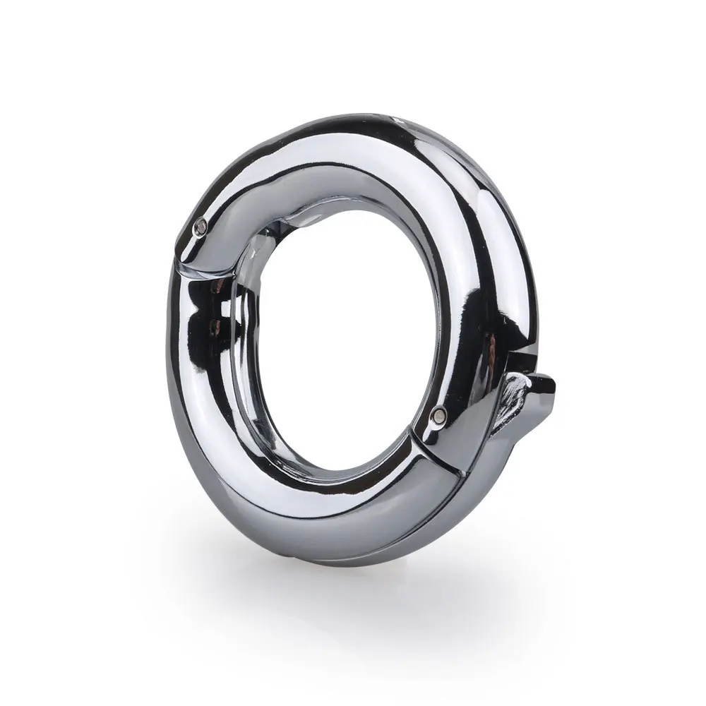 S/M Metal Cock Ring For Men Sex Toys Scrotum Bind Masturbator Penis Rings Delay Ejaculation Erection Enhancing Semen Lock Rings