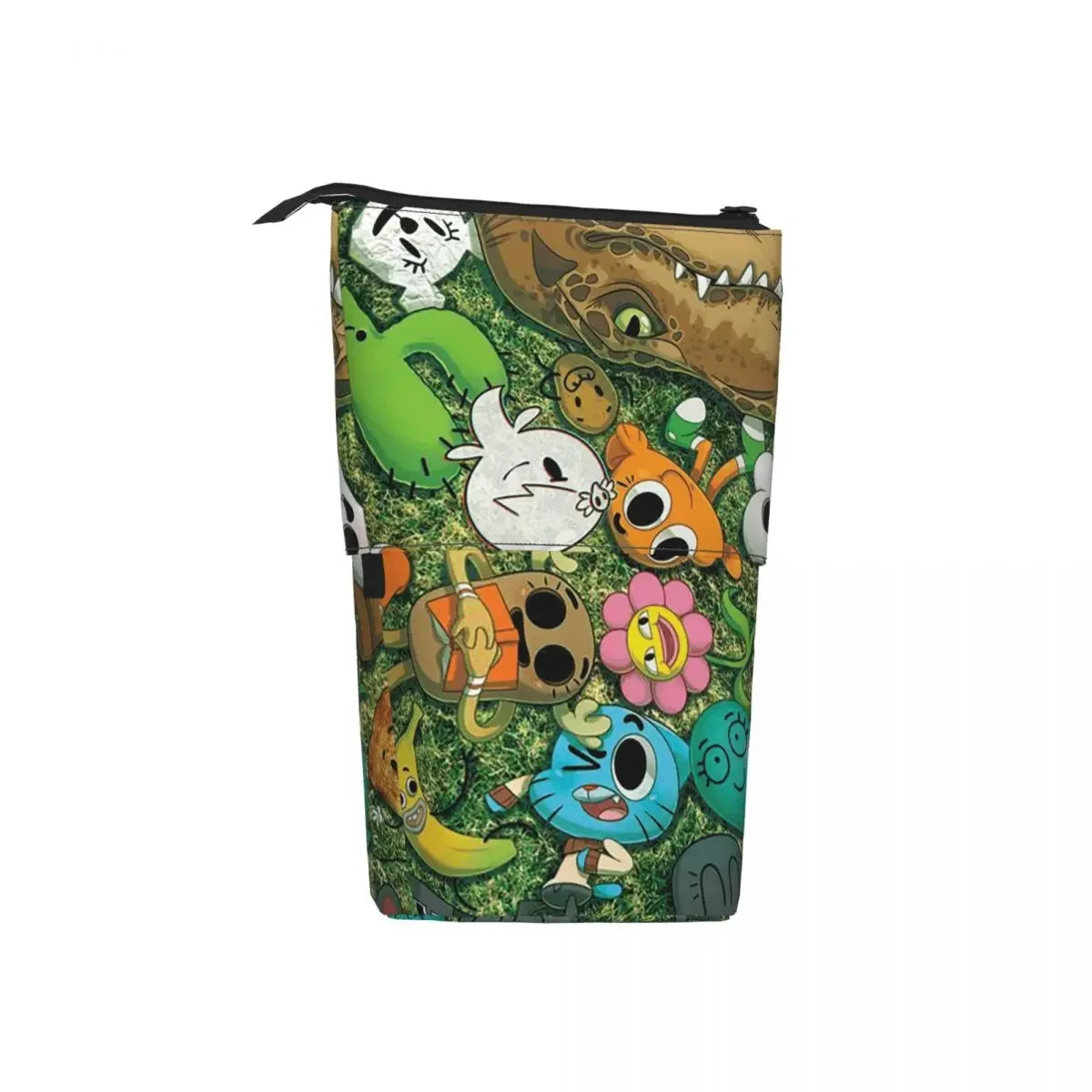 The Amazing World Of Gumball Cartoon Reversible Pencil Cases Pencil Pouch Storage  Pencil Bag for Studen Gifts