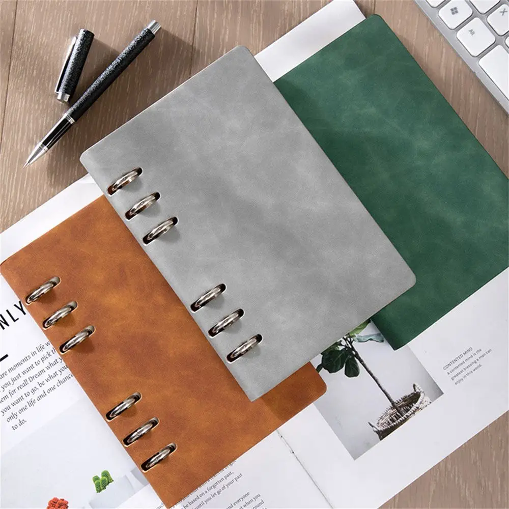 Time Organizer Diary Agenda Notebooks 6 Holes Daily Weekly Planner Binder Spiral Notebook Journal Notebook Loose leaf Notebook