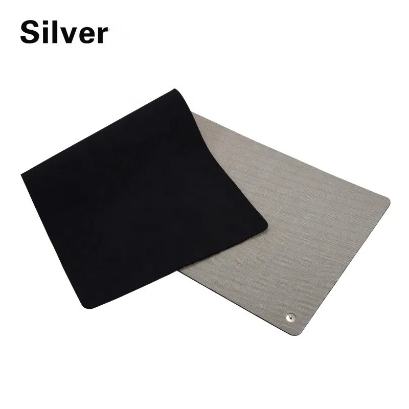 Radiation protection conductive earthing grounding mouse mat with straight cord 68x25cm