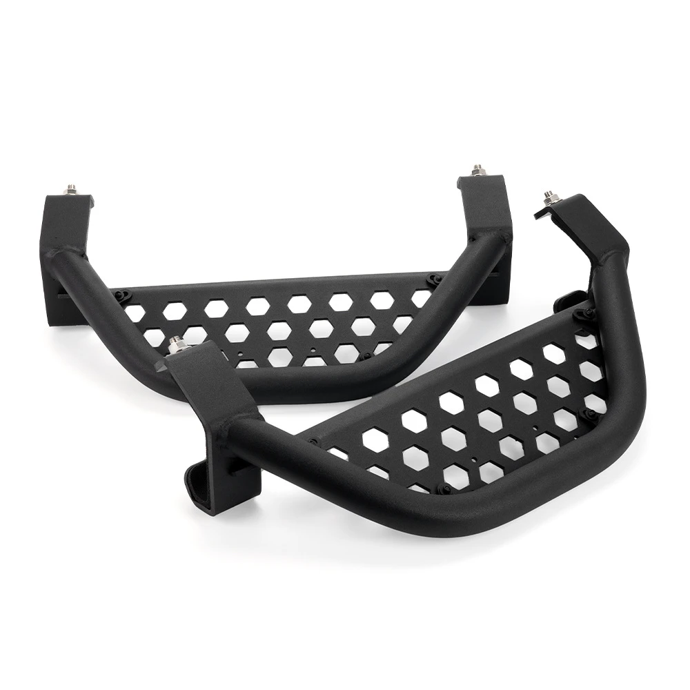 2Pcs Car Side Steps Non-Slip Auto Front Rear Door Steps for Ford Bronco 21-23+ w/rockrails 2/4-Door Models TBS012