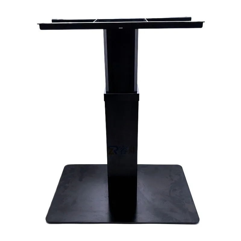 

Foot-pedal lift coffee table hinge living room small apartment mobile tea table black spraying dining table dual-purpose rack