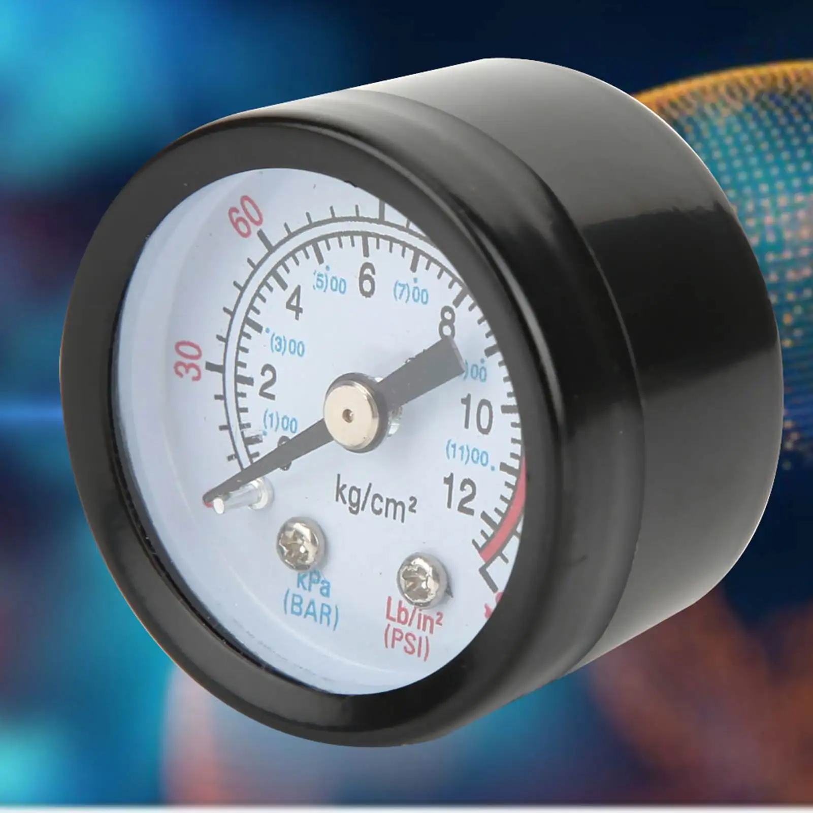 Air Pressure Gauge Air Compressor Pressure Gauge Y40 Iron Shell Instrument Pressure Measuring Meter Instrument Pressure Gauge