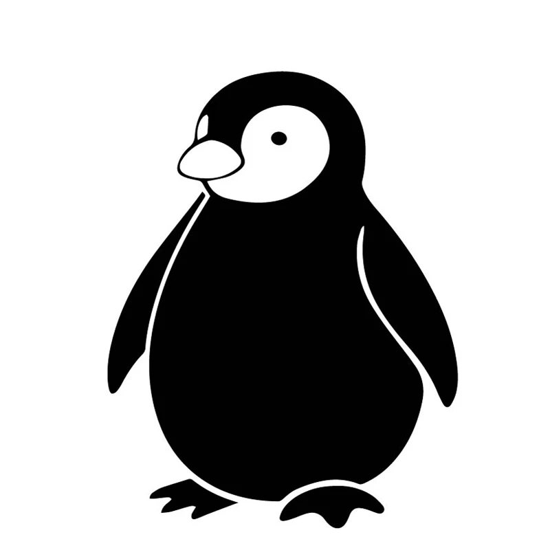 

Y190# Car Sticker Cute Penguin Waterproof Vinyl Decal Car Accessories Pegatinas Para Coche DIY Car Styling