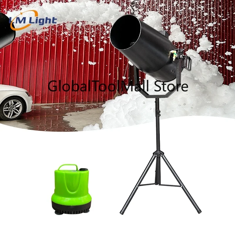 LM Factory 3000W Large Bracket Style Pool Party Foam Machine Outdoor Foam Cannon for Stage DJ Event Kids Water Park