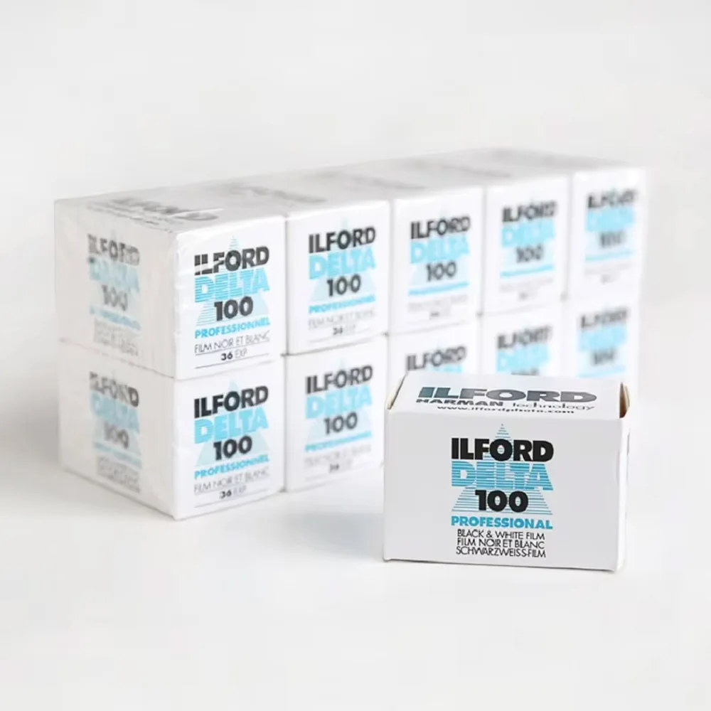 135 Black And White Professional Film 1 2 5 10 Rolls Original ILFORD DELTA 100 ISO 100 36 Exp Negative Film For 35mm Film Camera