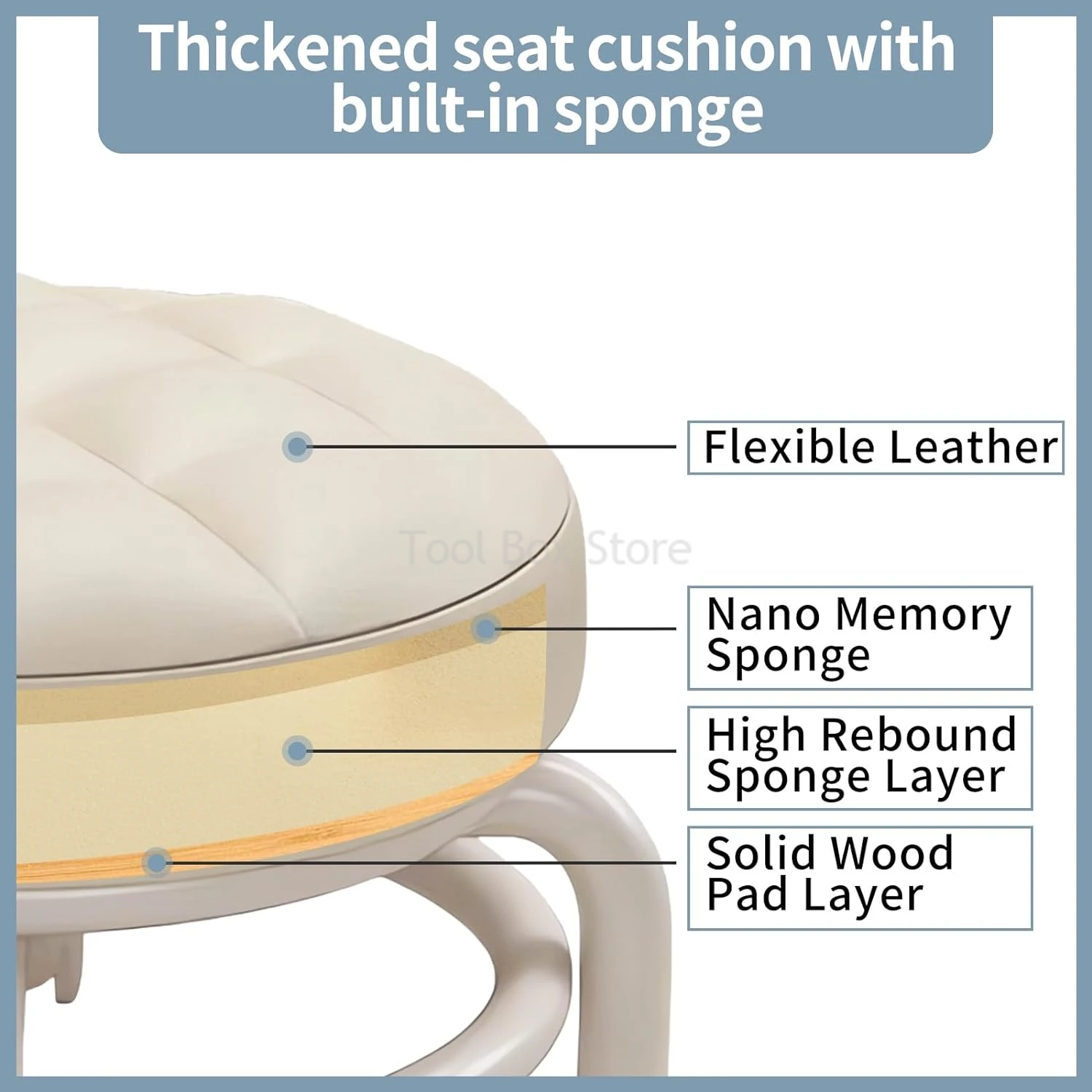 Taburete bajo de polea para el hogar, taburete pequeño, taburete redondo para niños, silla para sala de estar, Mini taburete para sofá con ruedas,