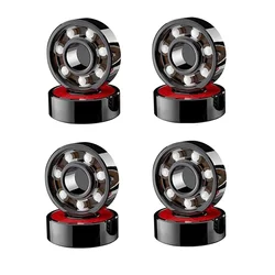 8Pcs Ceramic Bearings High Speed Wear Resistant for Skate Skateboard Wheel Roller Skate Bearings