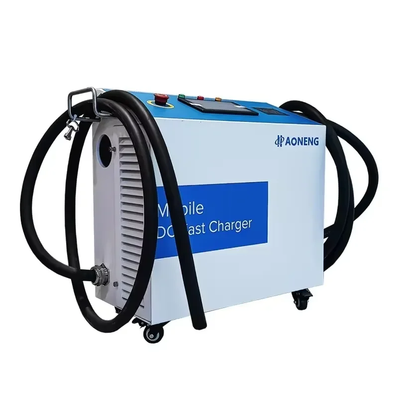 Smart Eco-friendly 30KW CCS2 EV Charger for New Energy Vehicles IEC 62196 DIN 70121 Mobile DC Charging Station Floor-Mounted