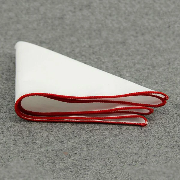 

Новый мужской белый платок-паше из хлопка однотонного цвета для торжественных мероприятий и праздников 2026 года