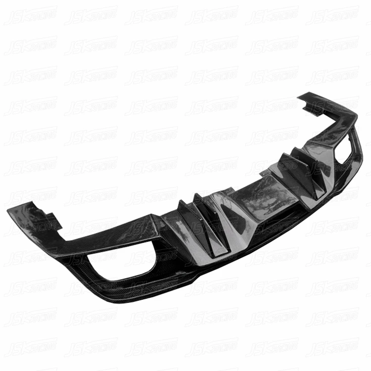 AC STYLE CARBON FIBER  REAR DIFFUSER for 2018-2019 FORD MUSTANG