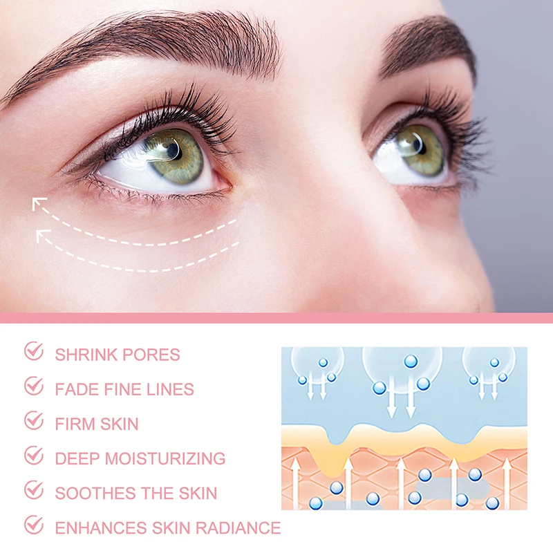 Anti-Wrinkle Eye Cream Lightening Fine Lines Moisturizing Wrinkle Removing Dark Circles Whitening Skin Care Remove Eye Bag Stick