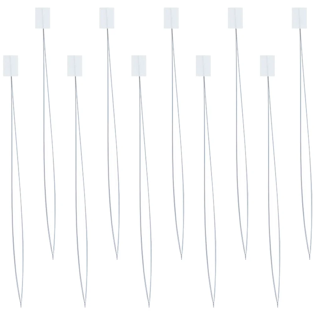 바늘 실 꿰기 자수 바늘, 구슬 바느질 철사, DIY 공예 액세서리, 10 개