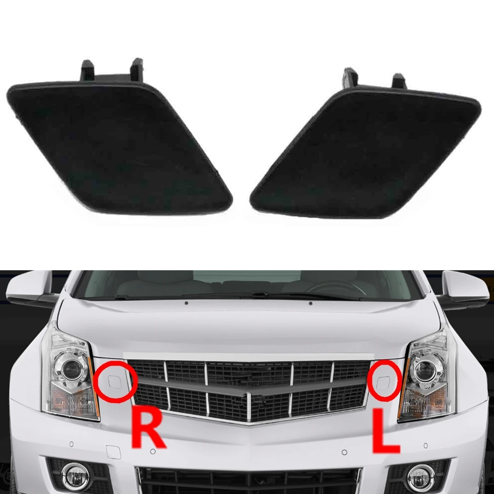 

Front Bumper Headlamp Headlight Washer Nozzle Cover Cleaning Cap For Cadillac SRX 2010 2011 2012 2013 2014 2015 2016