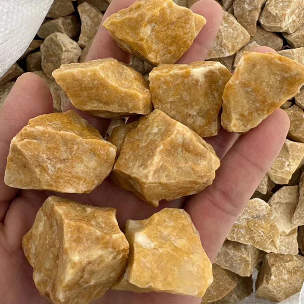 Natural Yellow Aventurine Rough Stone Irregular Raw Stone Healing Crystals Mineral Specimen Energy Gemstone Home Decoration