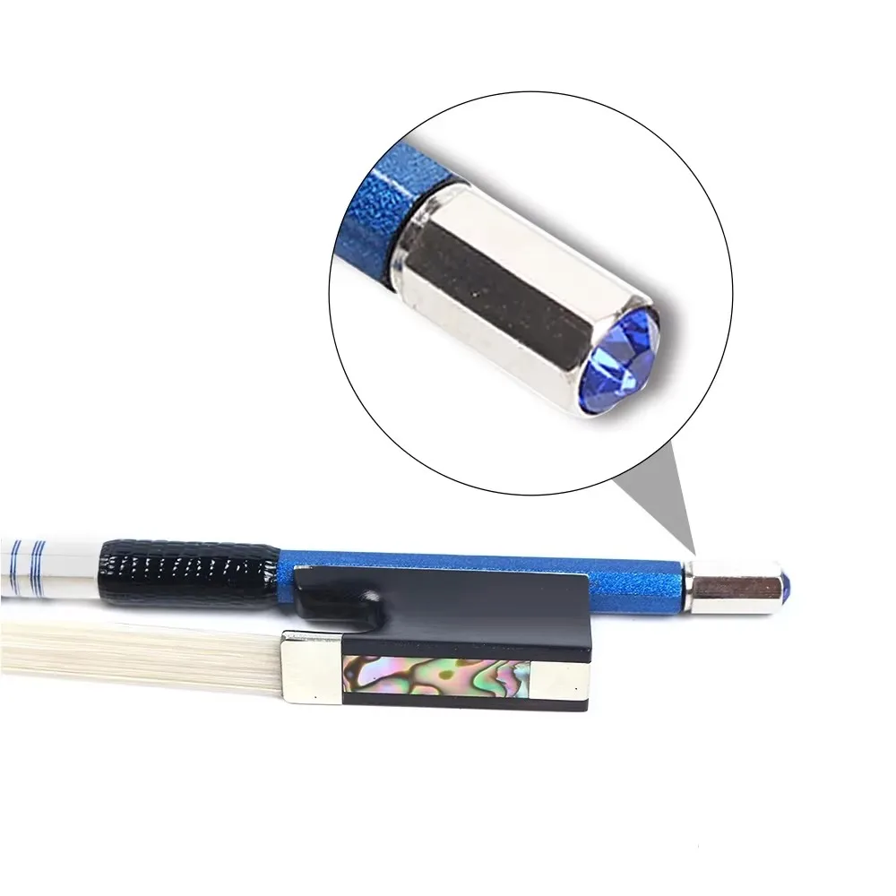 Professional Carbon Fiber Violin Bow for Violin 4/4 Model From Inner Mongolia Horsehair Violin Accessories