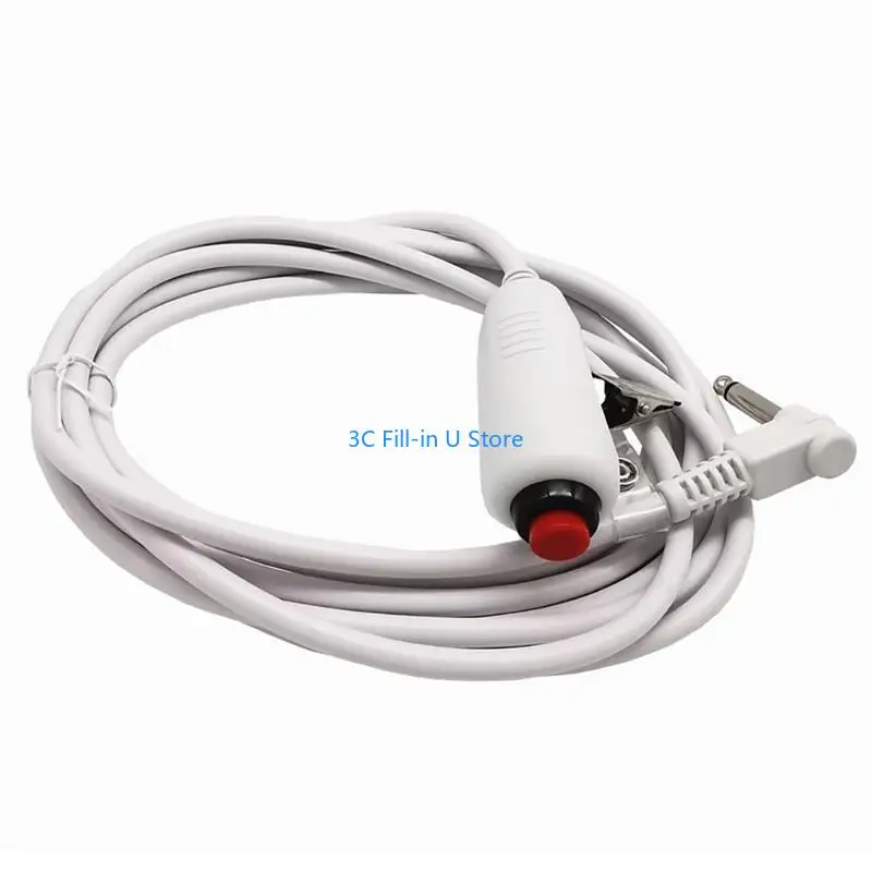 Câble du cordon du bouton-poussoir G8TA pour station infirmière Cordon d'appel infirmier 6,35 mm 1/4 "Câble prise avec