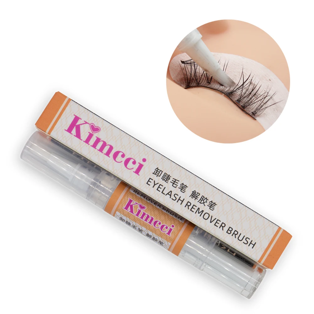 KIMCCI Safe Lash Glue Remover Brush Gel Remover Pen Eyelash Extension 8ml High Quality Professional Glue Remover Grafting Lashes