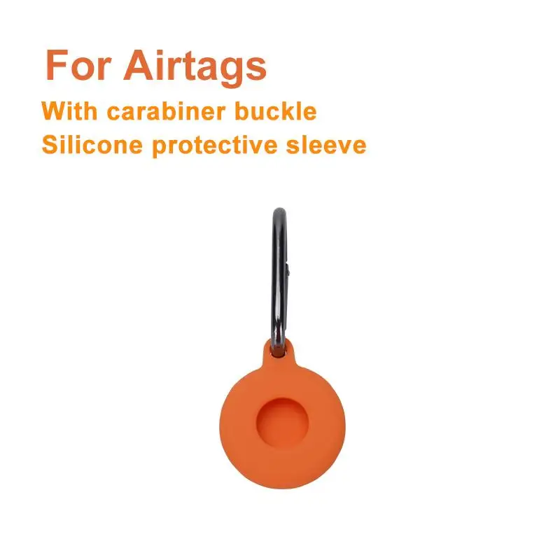 For AirTag Case Protecto With keychain Shockproof Anti Scratch Fall Protect Shell Cover For AirTag