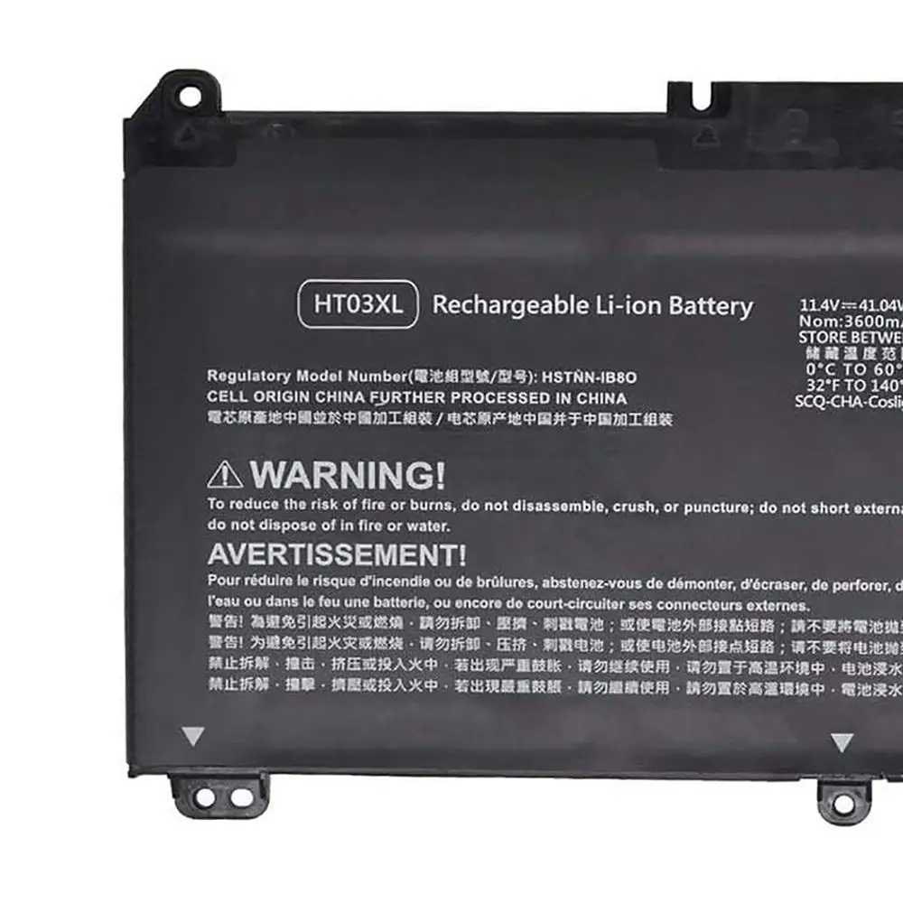 Imagem -02 - Original Genuíno Ht03xl 11.4v 41.04wh Bateria do Portátil para hp Pavilion 250 255 g7 L114212c2 Hstnn-lb8l L11119855 15-cs 15-da Novo