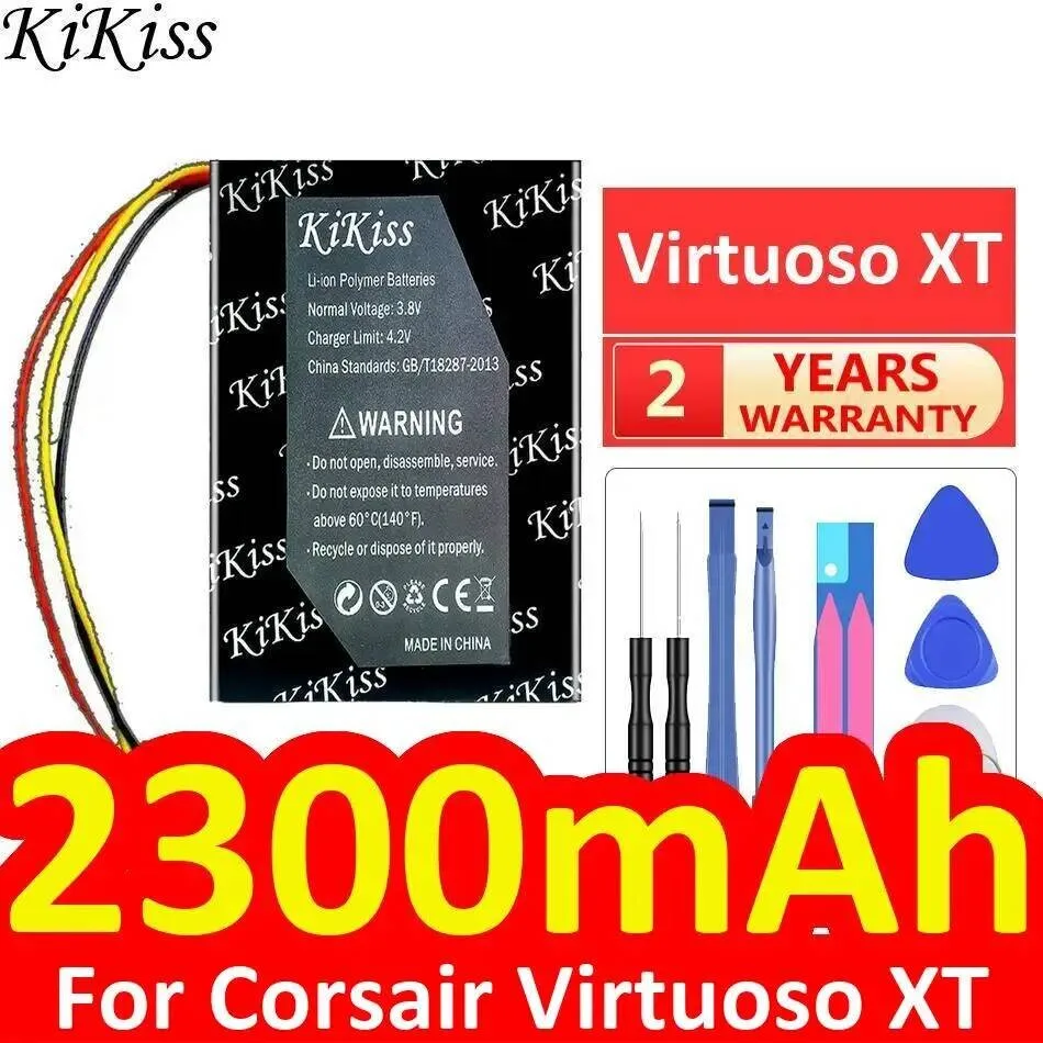 

Earphone Battery For Corsair Virtuoso XT Reliable Power Supply Premium Replacement 2300Mah