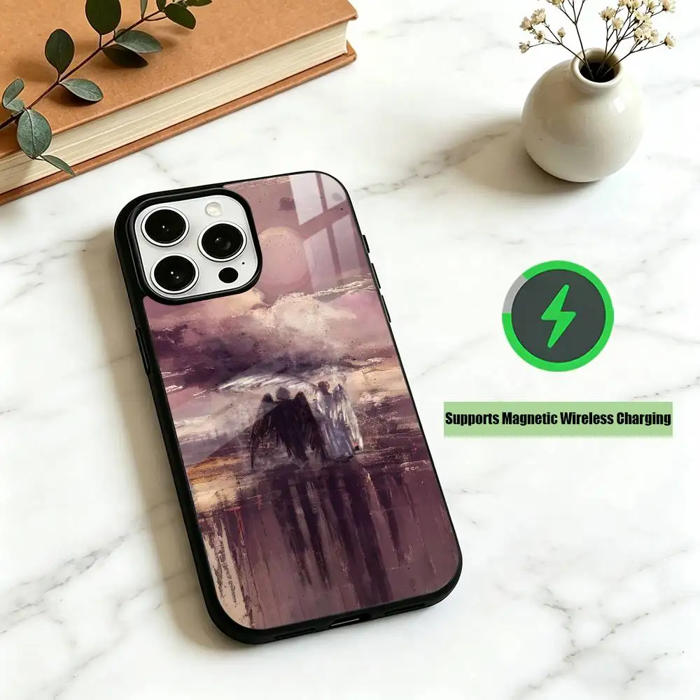 G-Good Omens TV Show   Phone Case For iPhone17,16,15,14,13,12,11 Plus,Pro Allows magnetic wireless charging