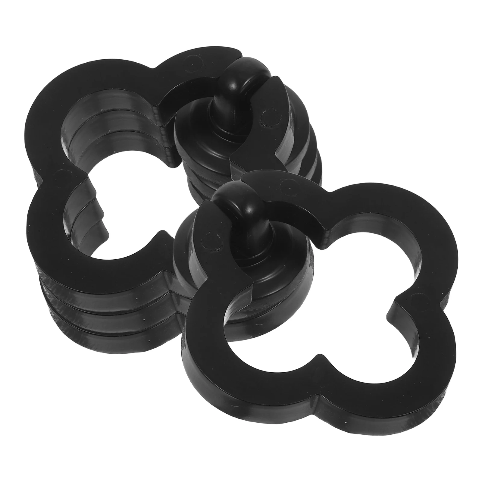 

4 Pcs Cabinet Handle Decorative Dresser Hardware Knobs Drawer Pull Handles Door Ring Desk Flower