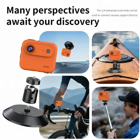 N05R 4K Action Camera 2.0inch HD Flip Screen Vlog Camera Waterproof…