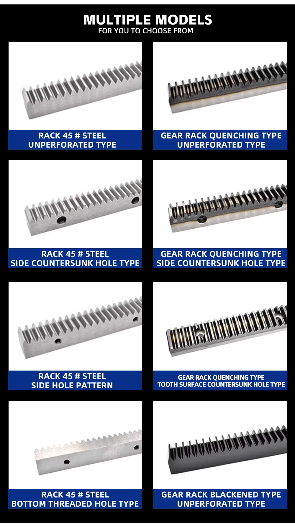 1 Stück 1Mod 1 Modulus Zahnstangengetriebe aus Stahl 10*10*500mm + 1 Stück 1M 17 Zähne 15 Zähne Ritzel aus 45 Stahl Metallgetriebe – Detail 9
