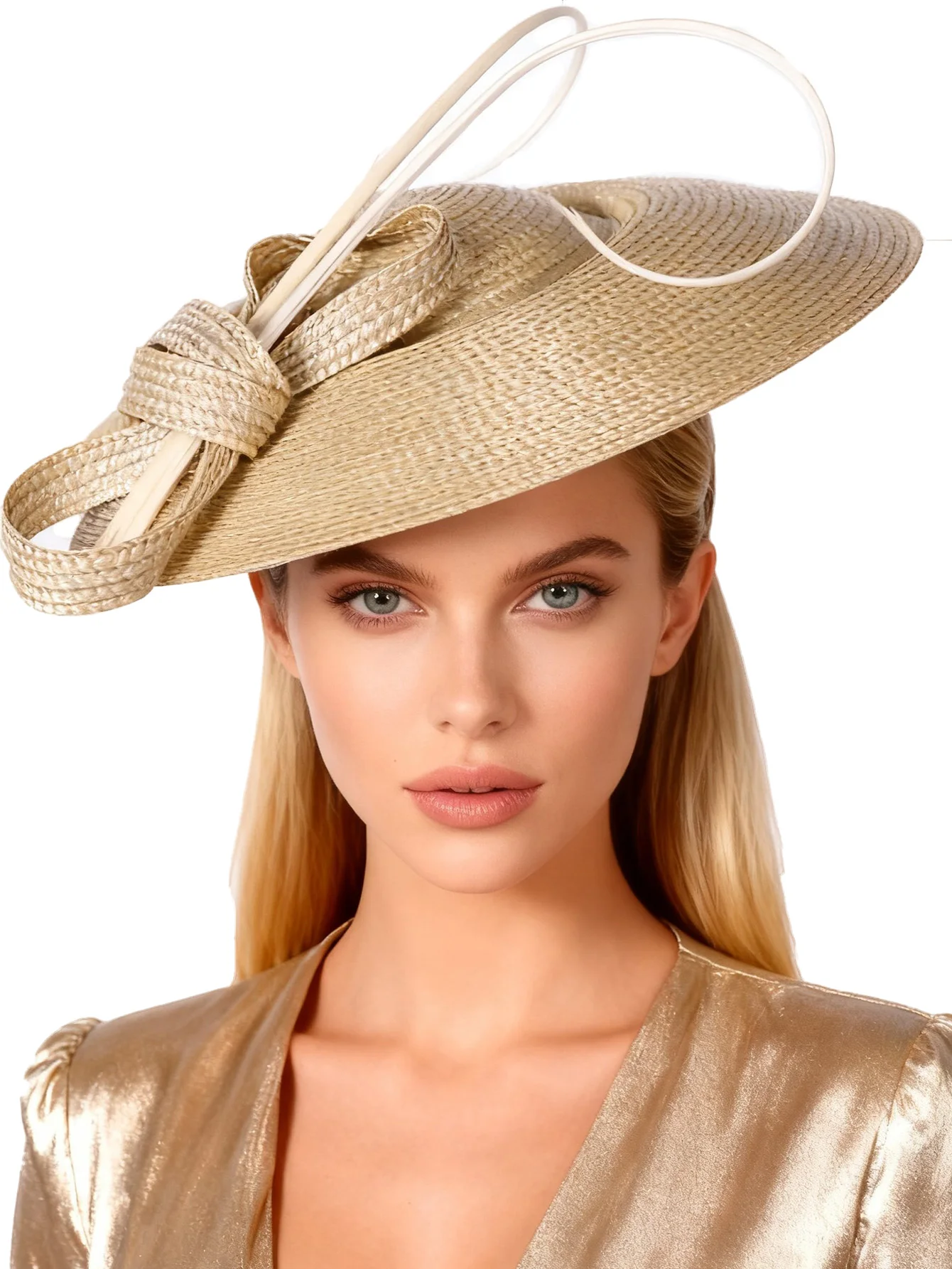 FS Fascinators-Sombrero de pastillero de boda para mujer, sombrero de Iglesia, sombrero de Fedora ancho negro, vestido de damas, sombreros Derby