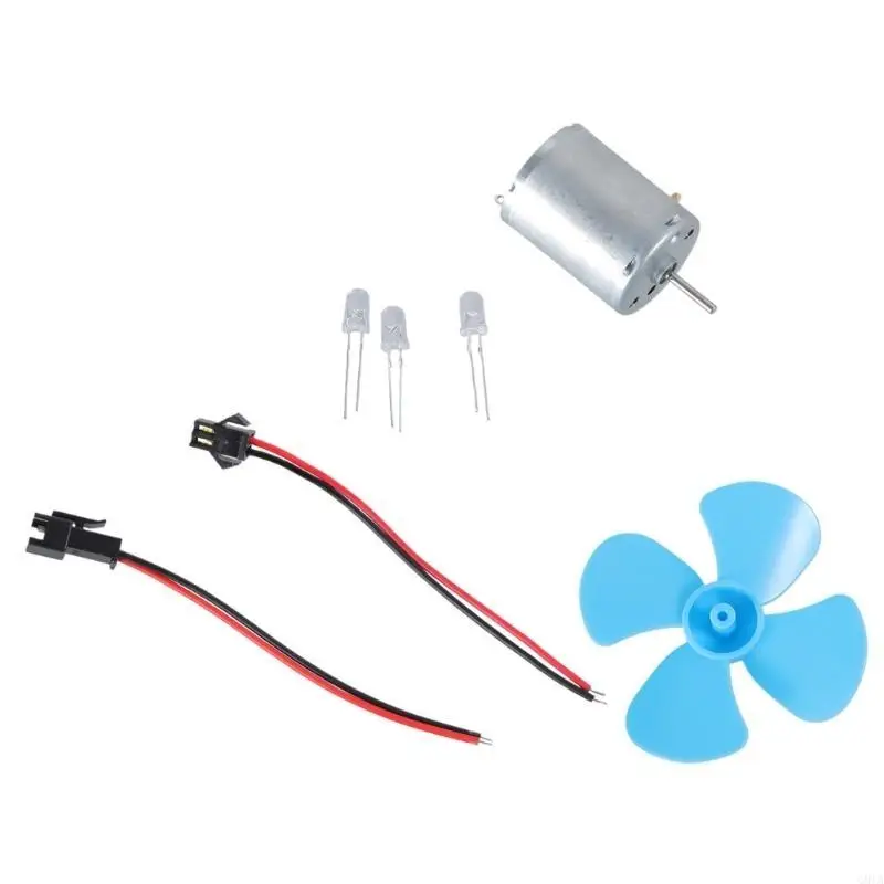 G8TA 6-9 В ветер для турбинного микродвигателя/мини-синего листового весла/диодов/кабелей 60 мм