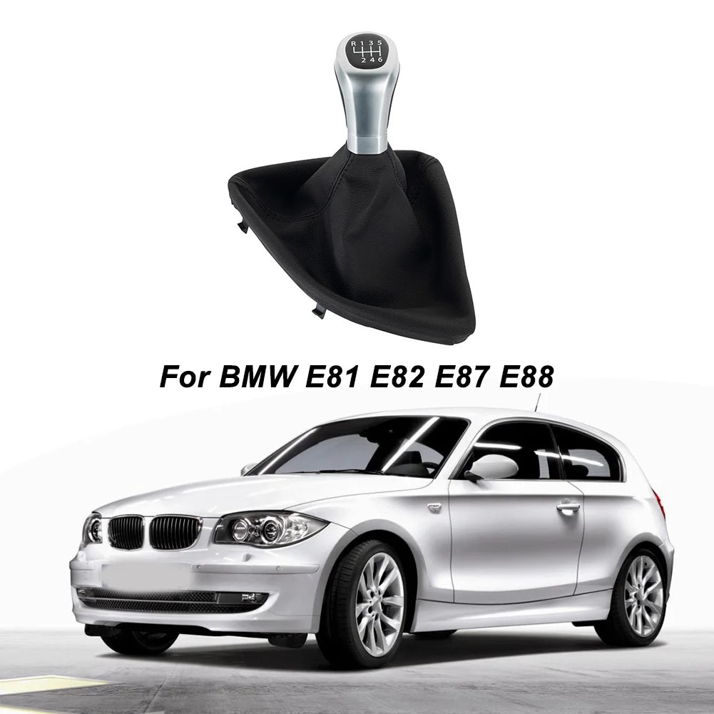 20*10*10cm Shift Knob For BMW ABS And Leather Material Quick Installation Small Size Wear-resistant Anti-corrosion