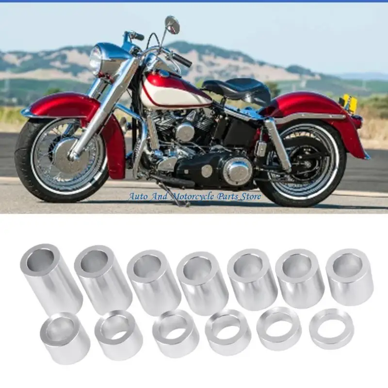 P9FD Modifizierte Aluminium-Spurverbreiterungen, Motorrad-Radachsen-Distanzstück, Motorrad-Zubehör – Detail 5