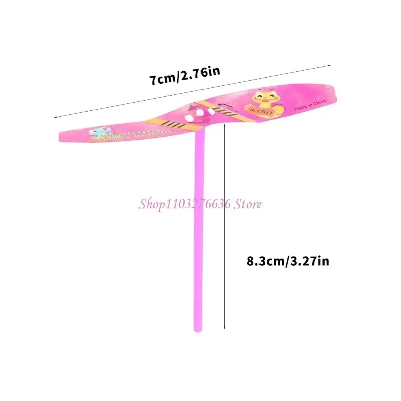 R6fd plastique coloré libellules volants piratage jouet extérieur amusant