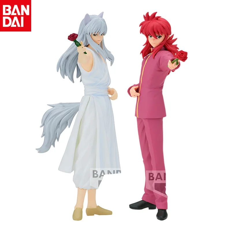 Bandai Original Genuine DXF Yu Yu Hakusho Demon Fox Kurama 30th Anniversary Limited Action Figure Collection Holiday Gift