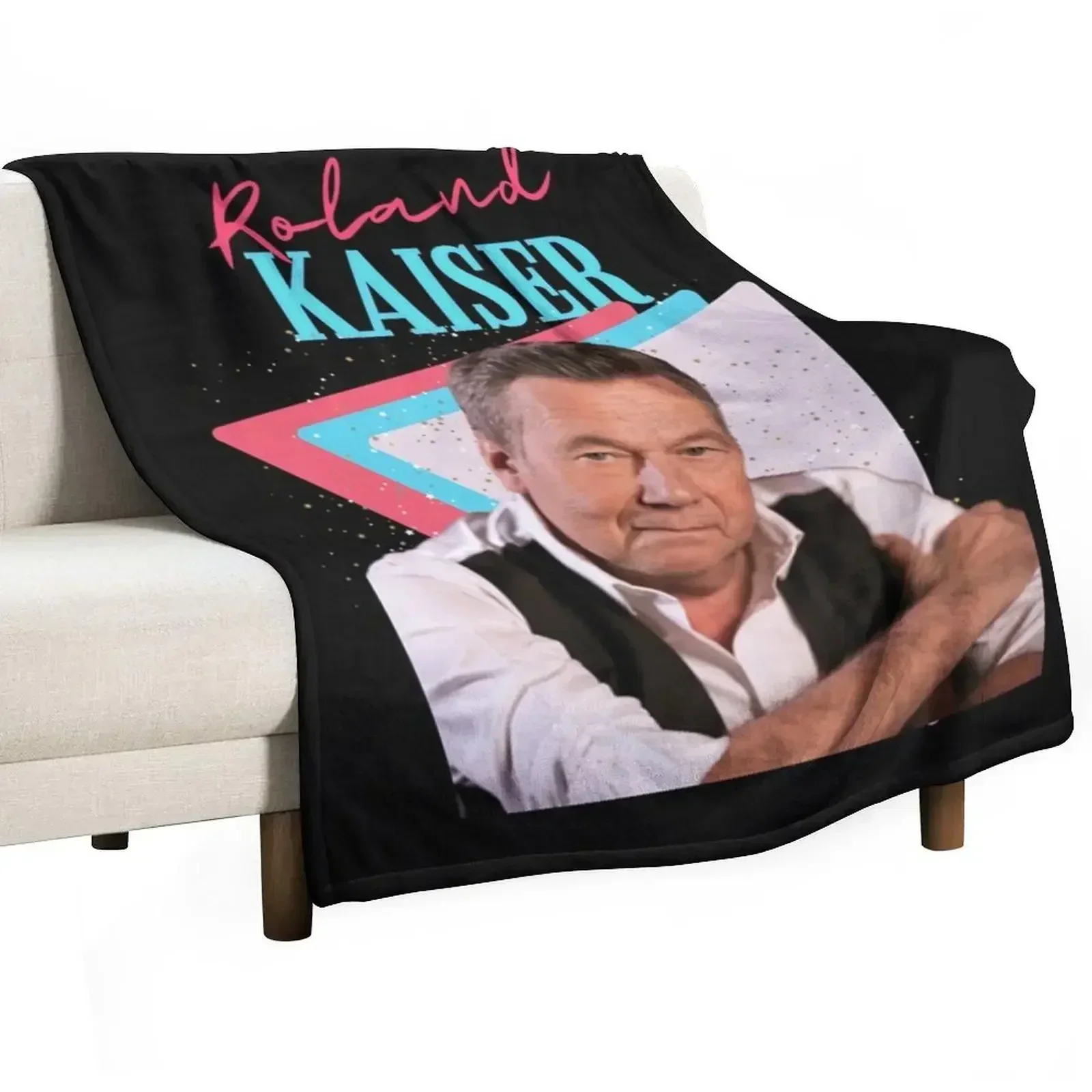 Roland kaiser rip Roland kaiser rest in peace Roland kaiser Throw Blanket Hairy Luxury Throw Large warm winter Blankets