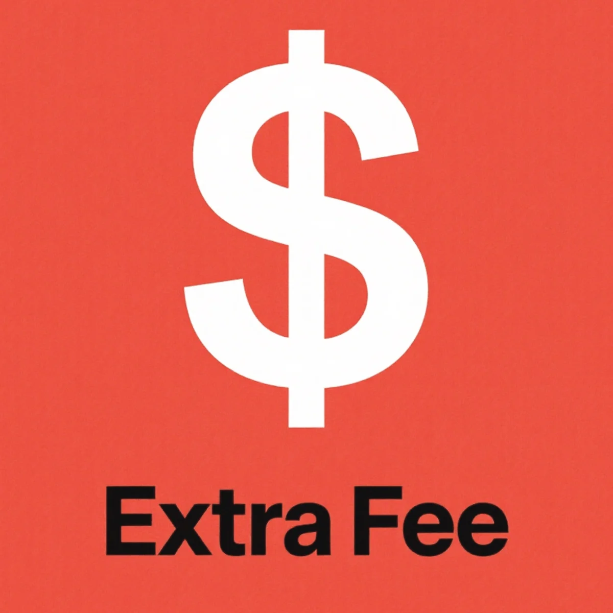 

Extra Shipping Fee pay