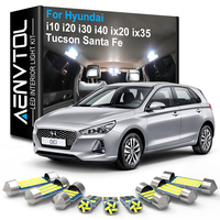 Car Accessories LED Interior Light Canbus For Hyundai i10 i20 i30 i40 ix20 ix35 Tucson Santa Fe Vehicle Indoor Dome Map Lamp Kit