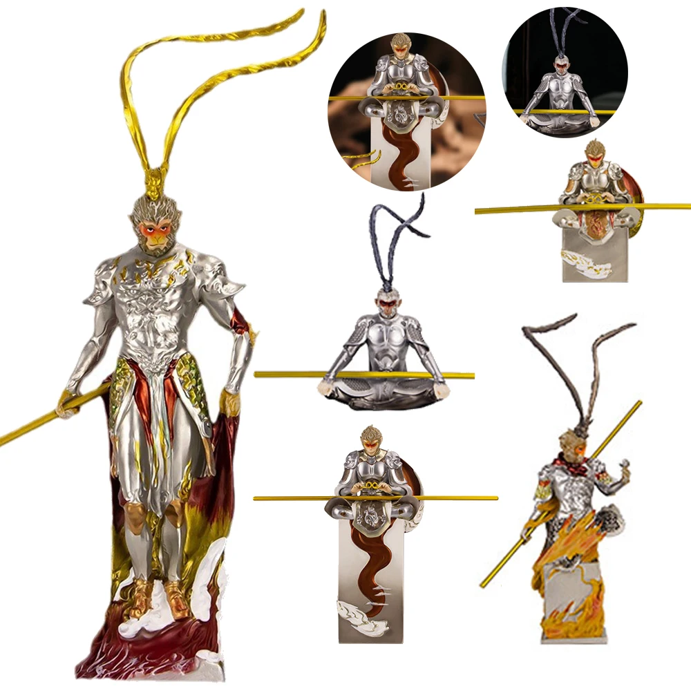 

Vintage Monkey King Sun WuKong Statue Office Desktop Ornament Lucky Home Decoration Crafts Accessories Character Figurines